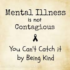 mental illness not contagious